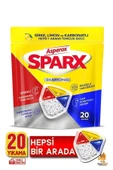 Asperox Sparx Bulaşık Makinesi Deterjanı 20 Tablet - 1