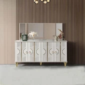 (4 ADET) İstanbul 12 cm Gold Altın Mobilya Kanepe Koltuk Tv Ünitesi Konsol Ayağı Ayak Ayakları thumbnail 6