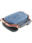 AKSU T62 VİNTAGE WAFFLE MAKİNESİ (MAVİ RENK) thumbnail 1