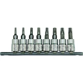 Rico 8 Parça 1/4" Lokmalı Torx Uç Seti Takımı Rc 7023 - 1