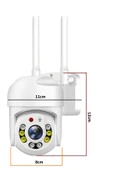 O-Kam One3011 3MP Hareketli Wifi Akıllı Kamera , Yapay Zeka, Gece Görüş, Karşılıklı Konuşma Okam Pro APP - 6