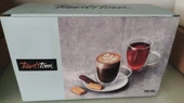 Tantitoni Borosilikat Cam 2Lİ Çift Cidarlı Kulplu Bardak Seti 350ML - 2