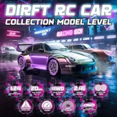 Porsche 911 Polarize Renkli 1:24 Drift 4X4 Şarjlı RC Uzaktan Kumandalı 20 Km/s Hızında Hediyelik Oyuncak - 2