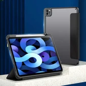 İpad Pro 10.5 (7.Nesil) / iPad 10.2 (8.Nesil) Kılıf Nort Arkası Şeffaf Standlı Kılıf - 7