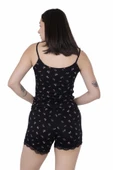 Looksense Kadın Dantelli Şortlu Pijama Takım 03011 - 3