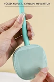 Saç Kurutma Makinesi Askısı Spral Ayarlanabilir Yapışkanlı Fön Makinesi Tutucusu Kablo Sarmalı - 4