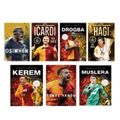 Galatasarayın Yıldız Futbolcuları Seti 7 Kitap - 1