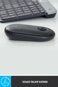 Logitech  M350 910-005718 Siyah Sessiz Optik Kablosuz Mouse - 2