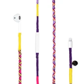 Nettech NT-HS14 Orıgınal IC Lightning Girişli Kulak İçi Kulaklık (Sarı) - 1