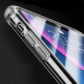iPhone 11 Pro Max Anti Shock Darbe Emici Şeffaf Silikon Kılıf - 6
