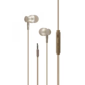 Nettech NT-39 3.5 Jack Girişli Kulak İçi Kulaklık (Gold) - 1