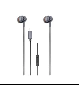 Nettech NT-42 Type-C Girişli Kulak İçi Kulaklık (Siyah) - 1