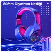 XMOWi R1 Gaming Mikrofonlu RGB Oyuncu Kulaklığı PC- Dizüstü Ve Ps4 (Mavi-Siyah) - 7