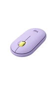 Logitech Pebble M350 910-006752 Lila Sessiz Optik Kablosuz Mouse - 1