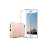 iPhone 7 Plus / 8 Plus Uyumlu Lüx Seri Kamera Korumalı Şeffaf Silikon Kılıf - 1