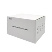 18W Wireless Kablosuz Şarj Standı (Beyaz) - 3