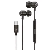 Nettech NT-HS11 Type-C Girişli Kulak İçi Kulaklık (Siyah) - 1
