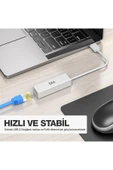 Adp-10 Usb 2.0 To Rj45 100mbps Ethernet Dönüştürücü Adaptör - 5