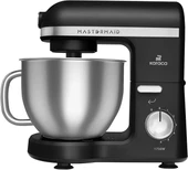 Karaca Mastermaid Chef Pro Çift Kollu 1750 W 5 lt Matte Black Silver Stand Mikser thumbnail 2