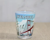 İstanbul Temalı Cam Shot Bardak Alk4357 - 1