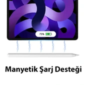 Xpen-3i iPad(2018-2022) Aktif Manyetik Kapasitif Stylus Kalem (Beyaz) - 7