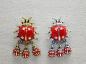Swaroski Uğur Böceği Magnet Alk3856 - 1