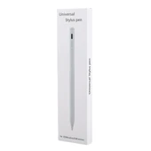 K-2260 Universal Kapasitif Stylus iPad Tablet Dokunmatik Kalem (Beyaz) - 4