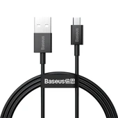 Baseus Superior Series USB to Mikro Hızlı Şarj ve Data Kablosu 2A 1m (Siyah) - 1