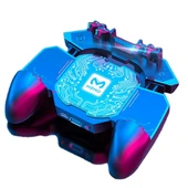 MEMO DL88 Altı Parmak Fanlı Hızlı Soğutma PUBG Oyun Konsolu Gamepad Radyatör (Siyah) - 2