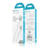 Teknonet TN-DC02 Plastik 100 Cm Micro Şarj ve Data Kablosu (Beyaz) - 3