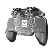 MEMO DL100 Altı Parmak Fanlı Hızlı Soğutma 4000mAh Oyun Konsolu Gamepad Radyatör (Siyah) - 1