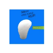 CARUB VitesTopuz Kılıfı Silikon Oval Masajl Şeffaf - 3