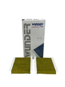 Wunder Alfa Romeo 147 2001-2010 Çiftli Karbonlu Polen Filtresi - 1