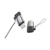 Nettech NT-OT09 Type-c To Lighting Dönüştürücü (Siyah) - 1