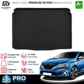 S-Dizayn Renault Megane 4 HB 3D Pro Bagaj Havuzu 2016 Üzeri A+ Kalite thumbnail 2
