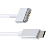 Usb-C To Magsafe 2 Macbook Pro Macbook Air Uyumlu Şarj Kablosu 1.8M (Beyaz) - 2