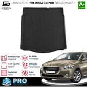 S-Dizayn Peugeot 301 3D Pro Bagaj Havuzu 2012 Üzeri A+ Kalite thumbnail 2