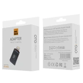 Nettech NT-OT05 USB To Lightning Dönüştürücü (Siyah) - 3