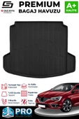 S-Dizayn Renault Megane 4 3D Pro Bagaj Havuzu Çift Kulaklı 2016 Üzeri A+ Kalite thumbnail 1