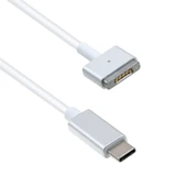 Usb-C To Magsafe 2 Macbook Pro Macbook Air Uyumlu Şarj Kablosu 1.8M (Beyaz) - 3