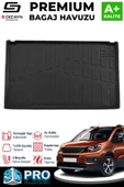 S-Dizayn Peugeot Rifter Seperatörlü 3D Pro Bagaj Havuzu 2019 Üzeri A+ Kalite thumbnail 1