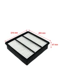 Wunder Mitsubishi Outlander I 2.0 100-148-177 Kw, 2.4 102-119 Kw Hava Filtresi thumbnail 2