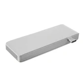 5in1 Usb-C Hub 3.0 Type-C Şarj Kart Okuyucu Type-C Adaptör (Gümüş) - 2