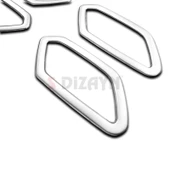 S-Dizayn Dacia Sandero Krom İç Kapı Kolu Çerçevesi 4 Prç 2020 Üzeri A+ Kalite (Mat Krom) thumbnail 4