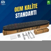 S-Dizayn Ford Tourneo Custom 2 Kısa Şase Evo Siyah Yan Basamak 223 Cm 2023 Üzeri A+ Kalite thumbnail 2