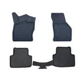 Skoda Octavia 2013-2020 Premium Seri Araca Özel 3D Havuzlu Oto Paspas thumbnail 1