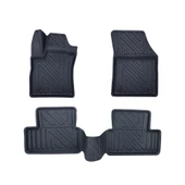 Renault Megane 4 2016 ve Sonrası Premium Seri Araca Özel 3D Havuzlu Oto Paspas thumbnail 1