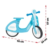 Pilsan Retro Scooter Bisiklet Mavi thumbnail 2