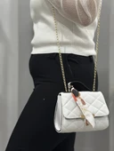 Beyaz cilt zoje çanta - 2