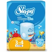 Sleepy Mayo Külot Bez 3-4 Beden 4-14 Kg 20 Adet - 1